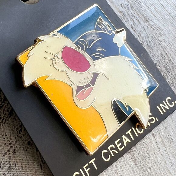 Sylvester Looney Tunes 1993 Lapel Pin Warner Brothers Gift Creations - Picture 2 of 5